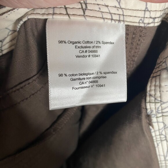 MEC Mountain Equipment Co-Op Brown Capri Cargo Ripstop Hiking Pants 6 - Picture 9 of 13